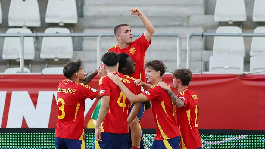 España - Países Bajos: horario y dónde ver por TV hoy la final del Europeo sub-19