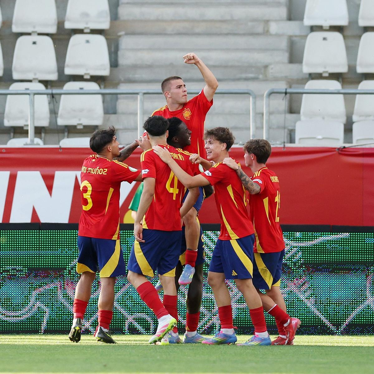 España Sub-19 en las semifinales del Europeo Sub-19 ante Alemania