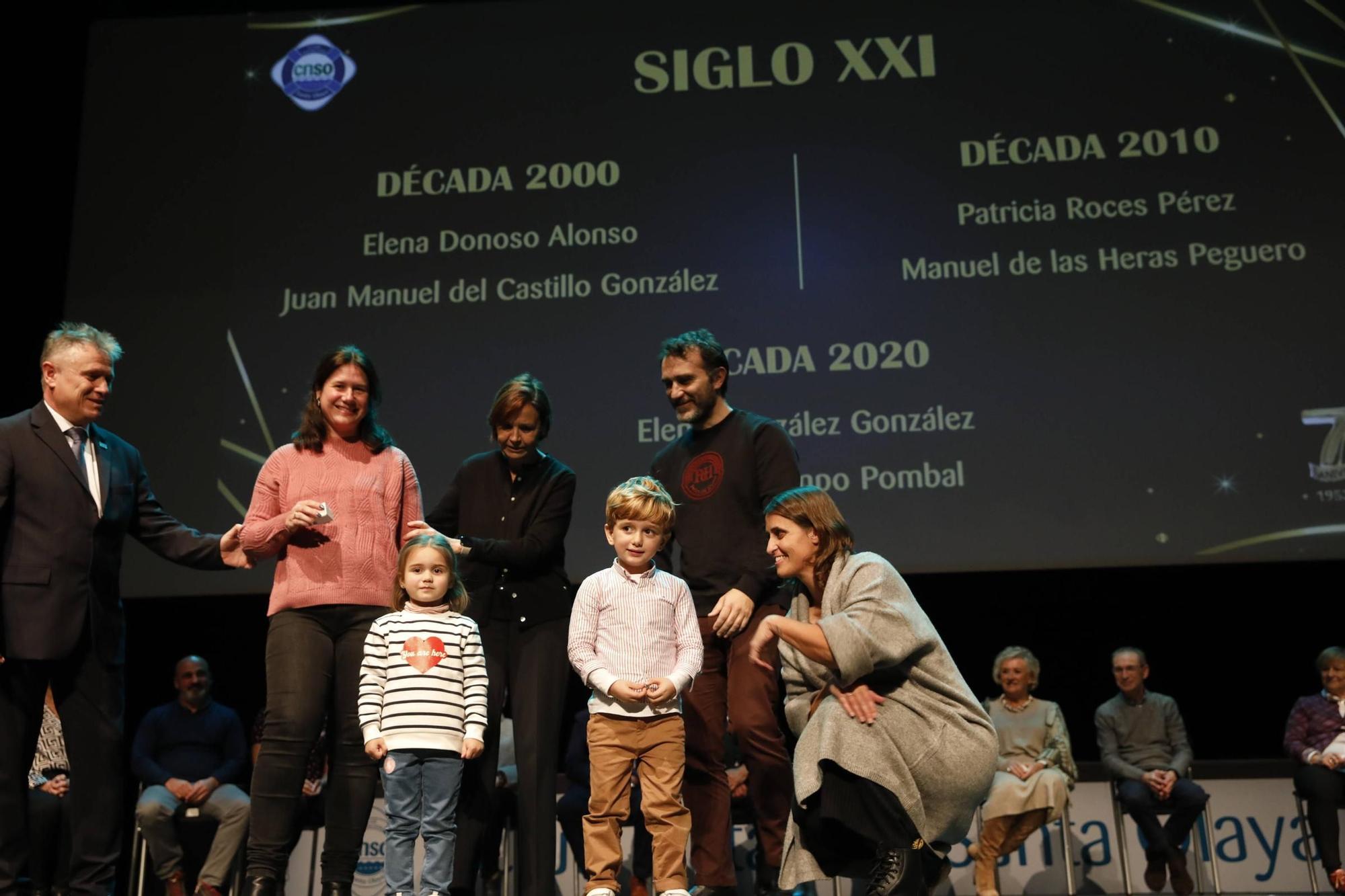 Así fue la gala por los 70 años del Club de Natación Santa Olaya (en imágenes)