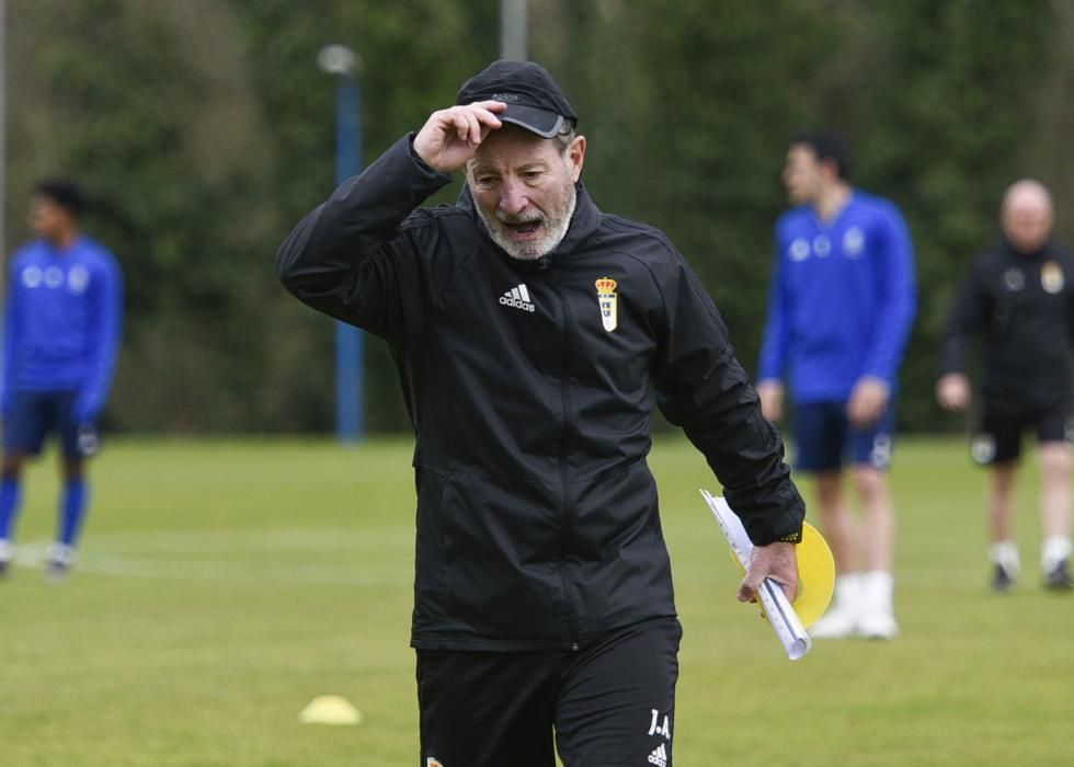 Entrenamiento del Real Oviedo