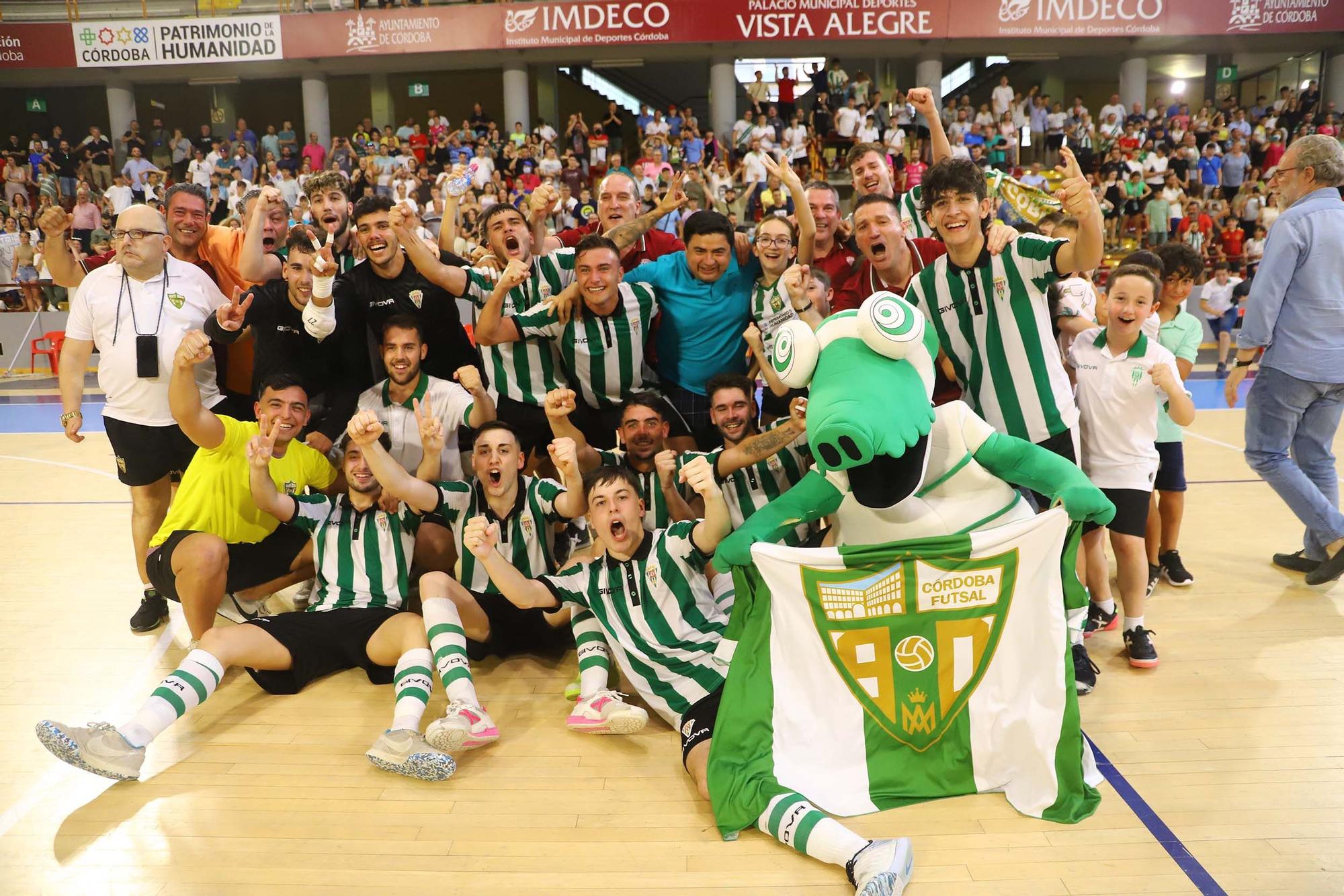 El ascenso del filial del Córdoba Futsal en imágenes