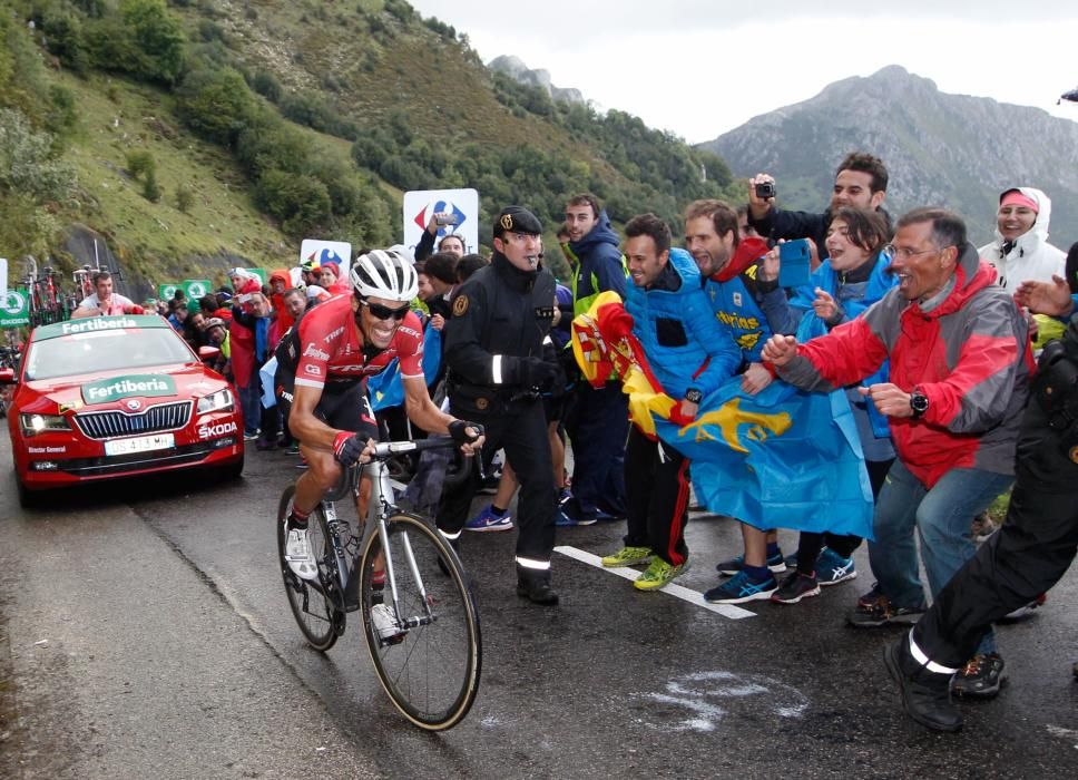 Etapa de la Vuelta a España 2017 con final en el Angliru