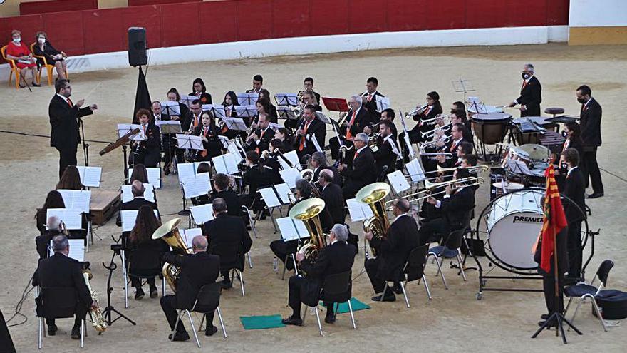 Actuación de la banda de Alagón en el marco de las jornadas. | SERVICIO ESPECIAL