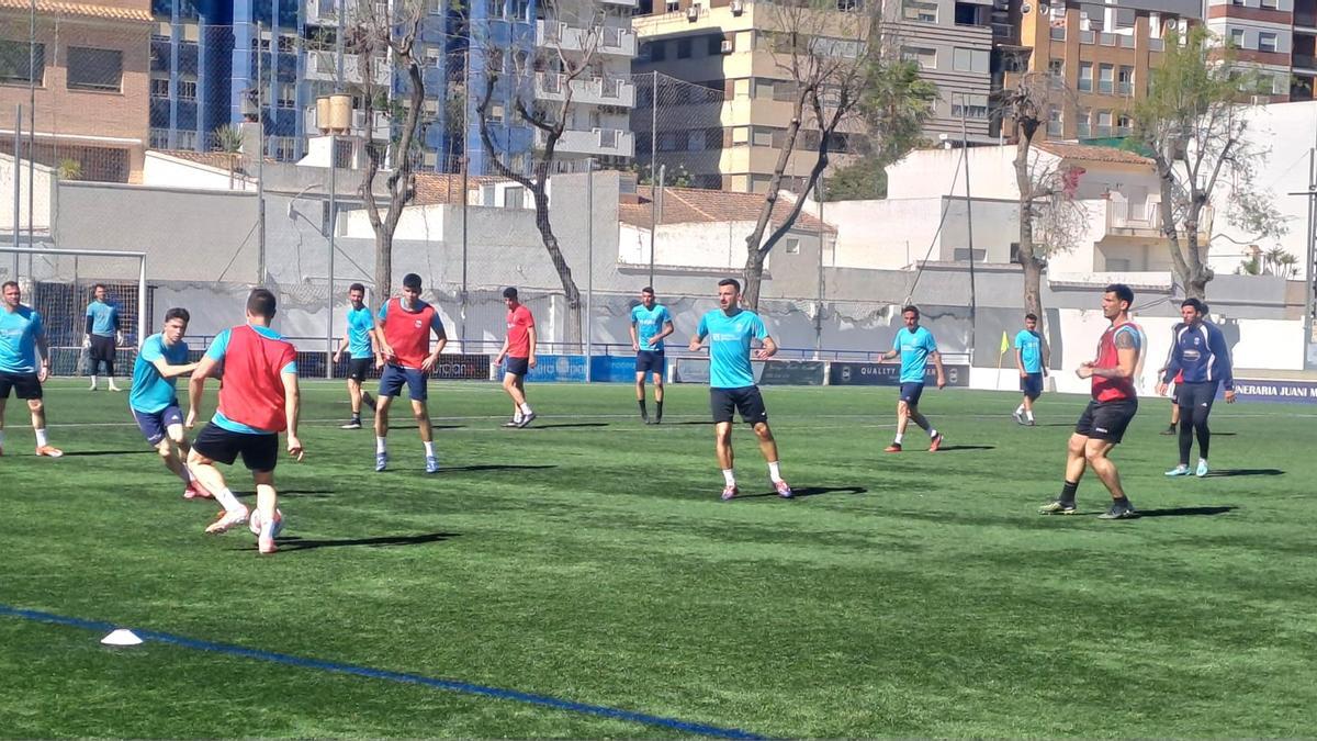 Los valleros han entrenado con la máxima intensidad e ilusión