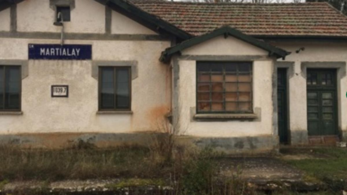 Estación de Alconaba, en Soria.