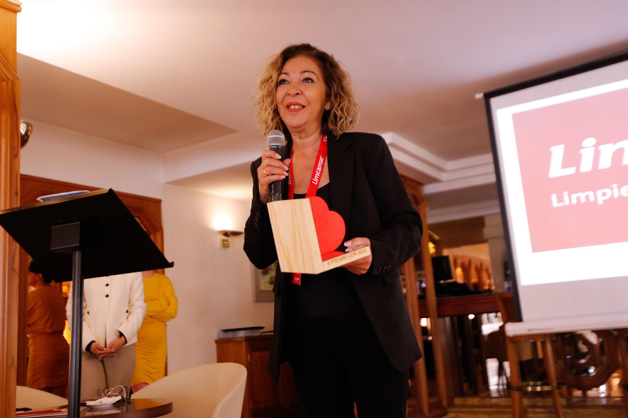 Entrega de los Premios Cor de Cáritas en el Royal Plaza