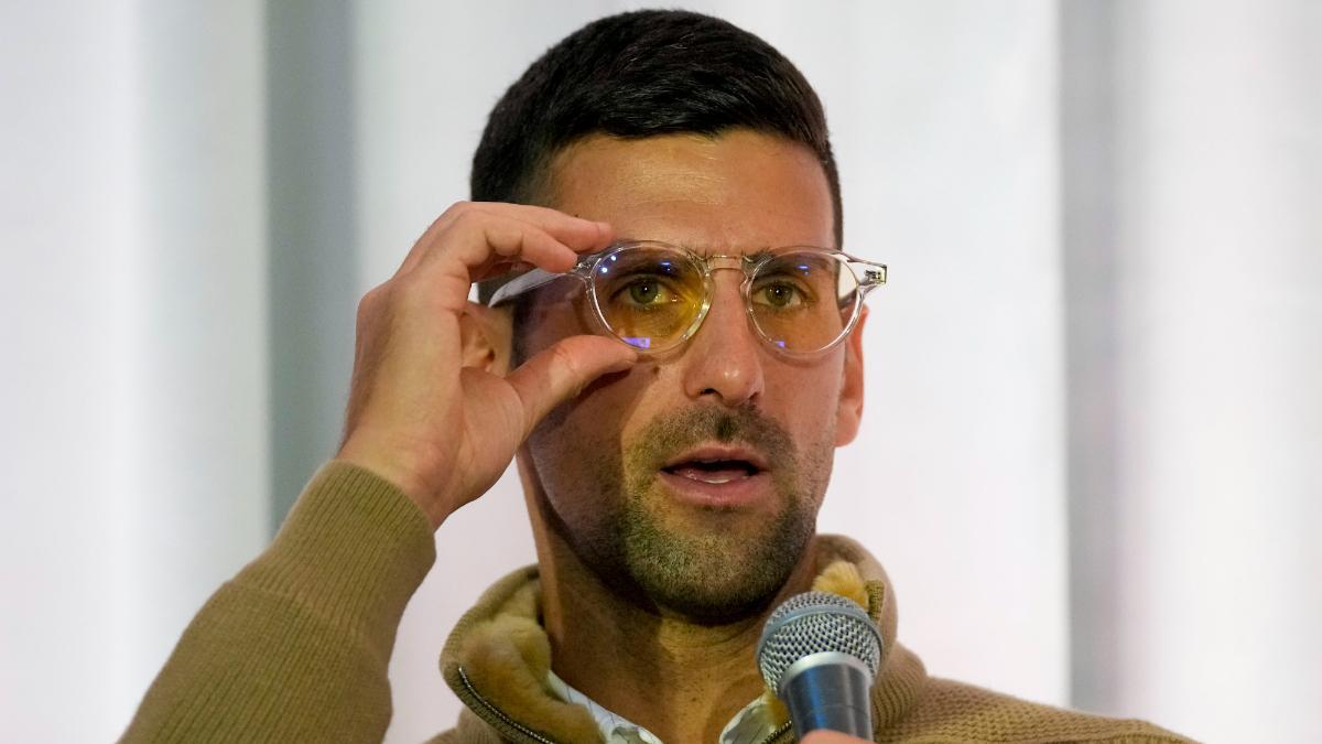 Djokovic durante un acto promocional en Croacia