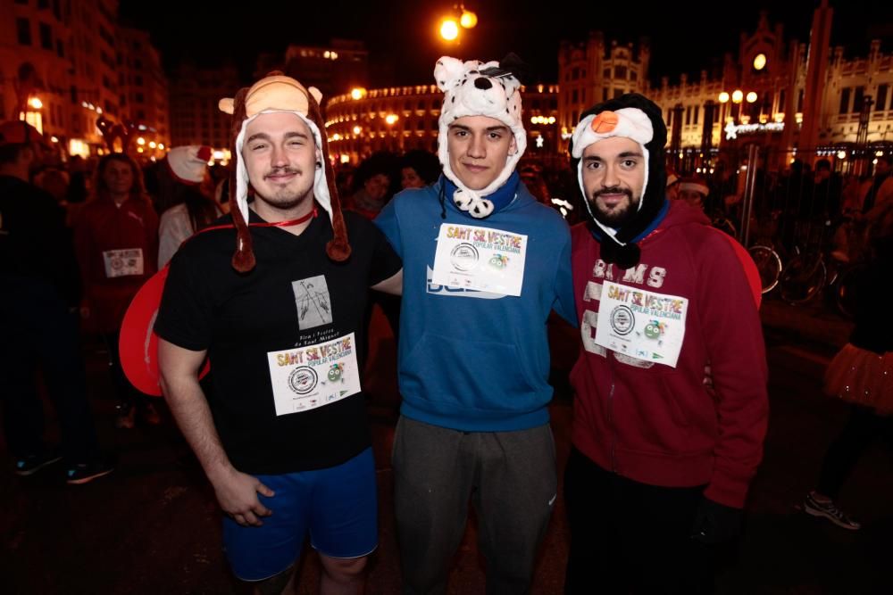 Participantes en la San Silvestre de Valencia