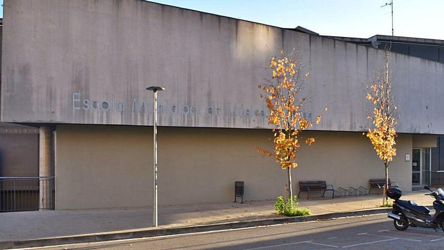 Exterior de l&#039;Escola de Música Municipal de Berga