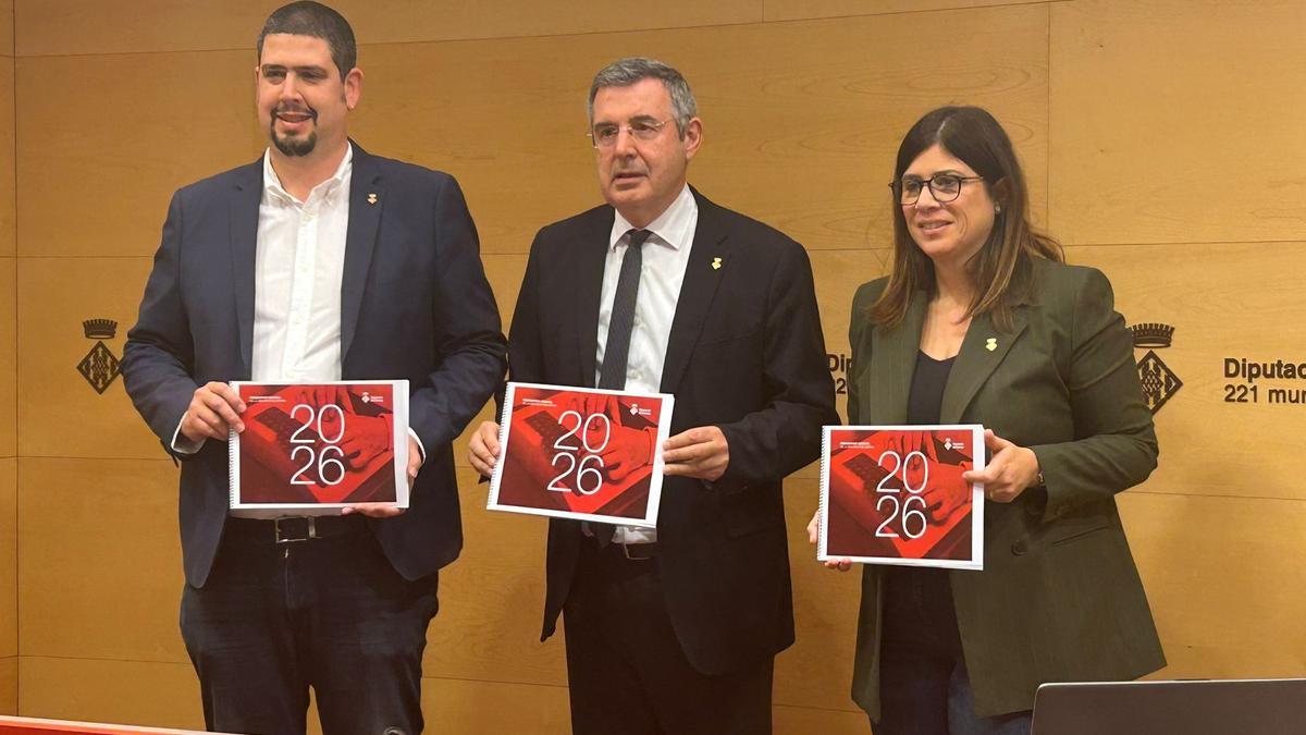 La presentació dels presupostos de la Diputació