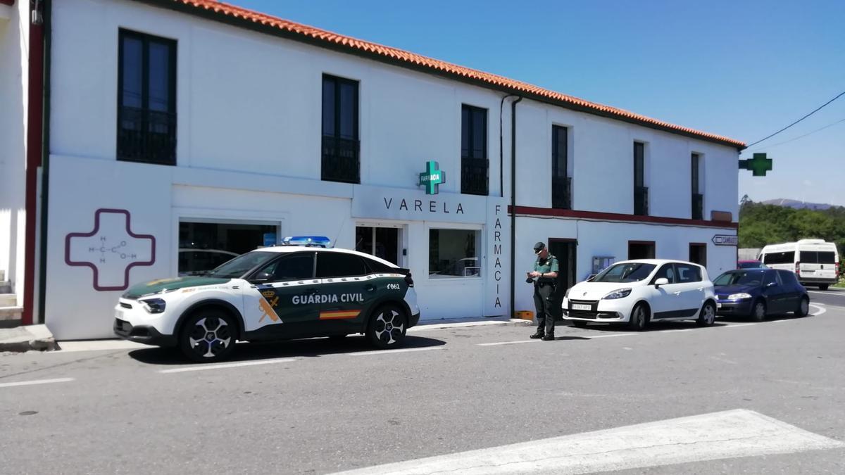Farmacia asaltada en Vilanova este mediodía.