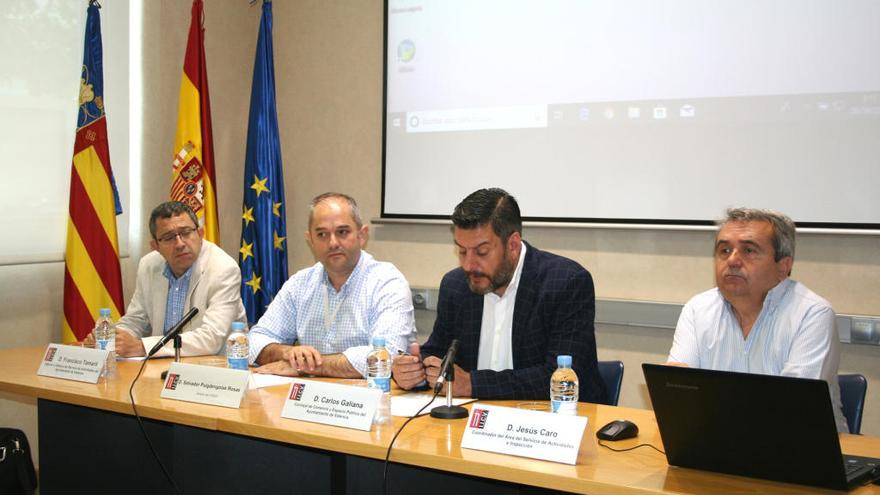 Mesa redonda del Colegio de Ingenieros con el Ayuntamiento de València