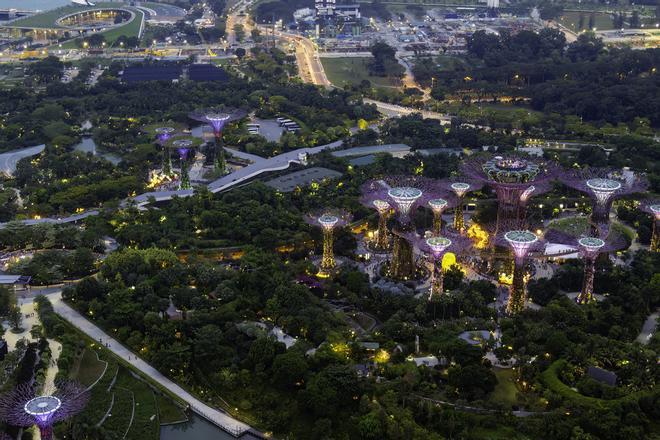 The Gardens by the Bay, Singapur.