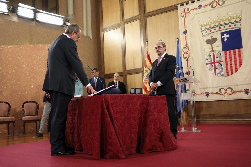 Toma de posesión de las consejeras y consejeros del Gobierno de Aragón