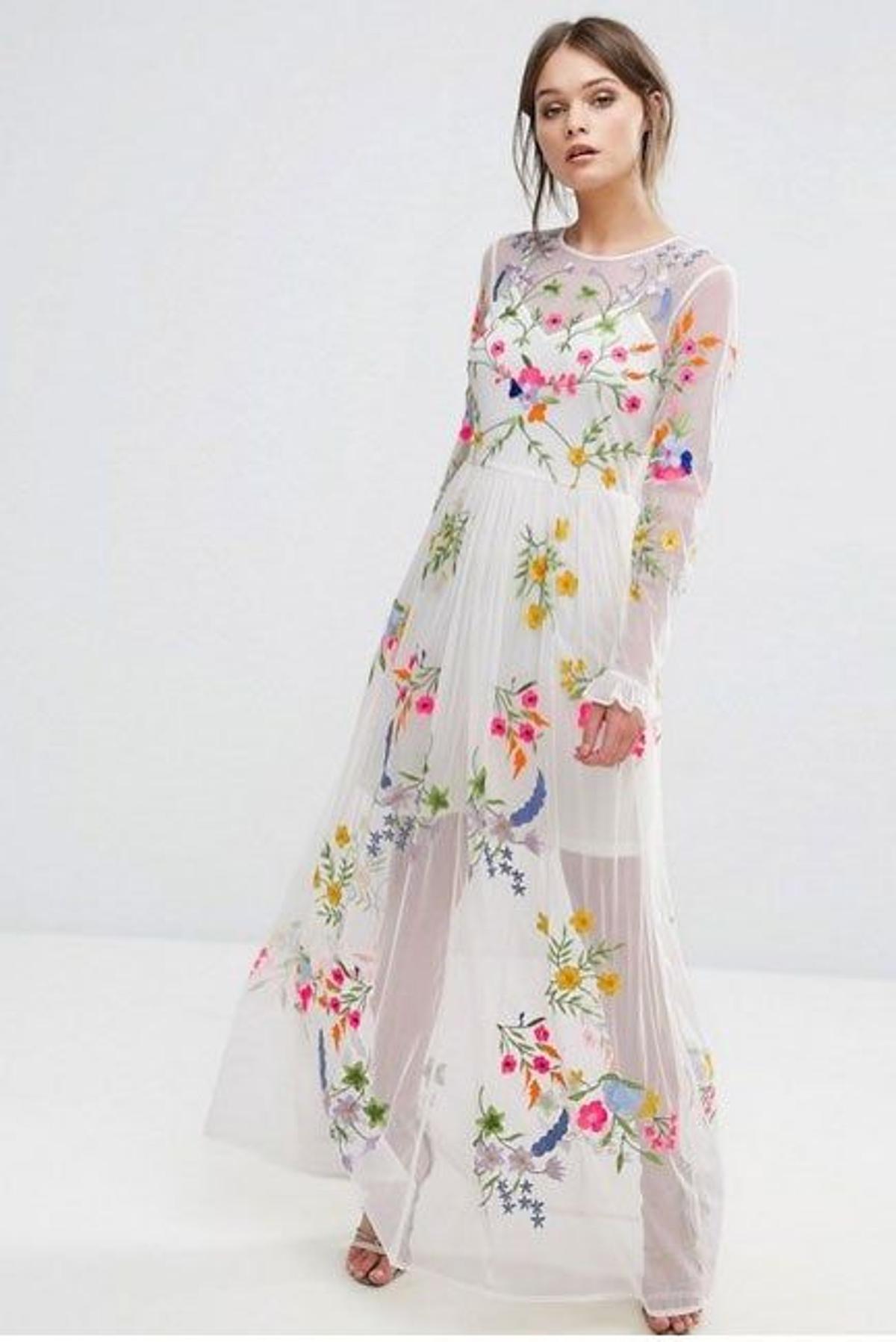 Vestido de flores