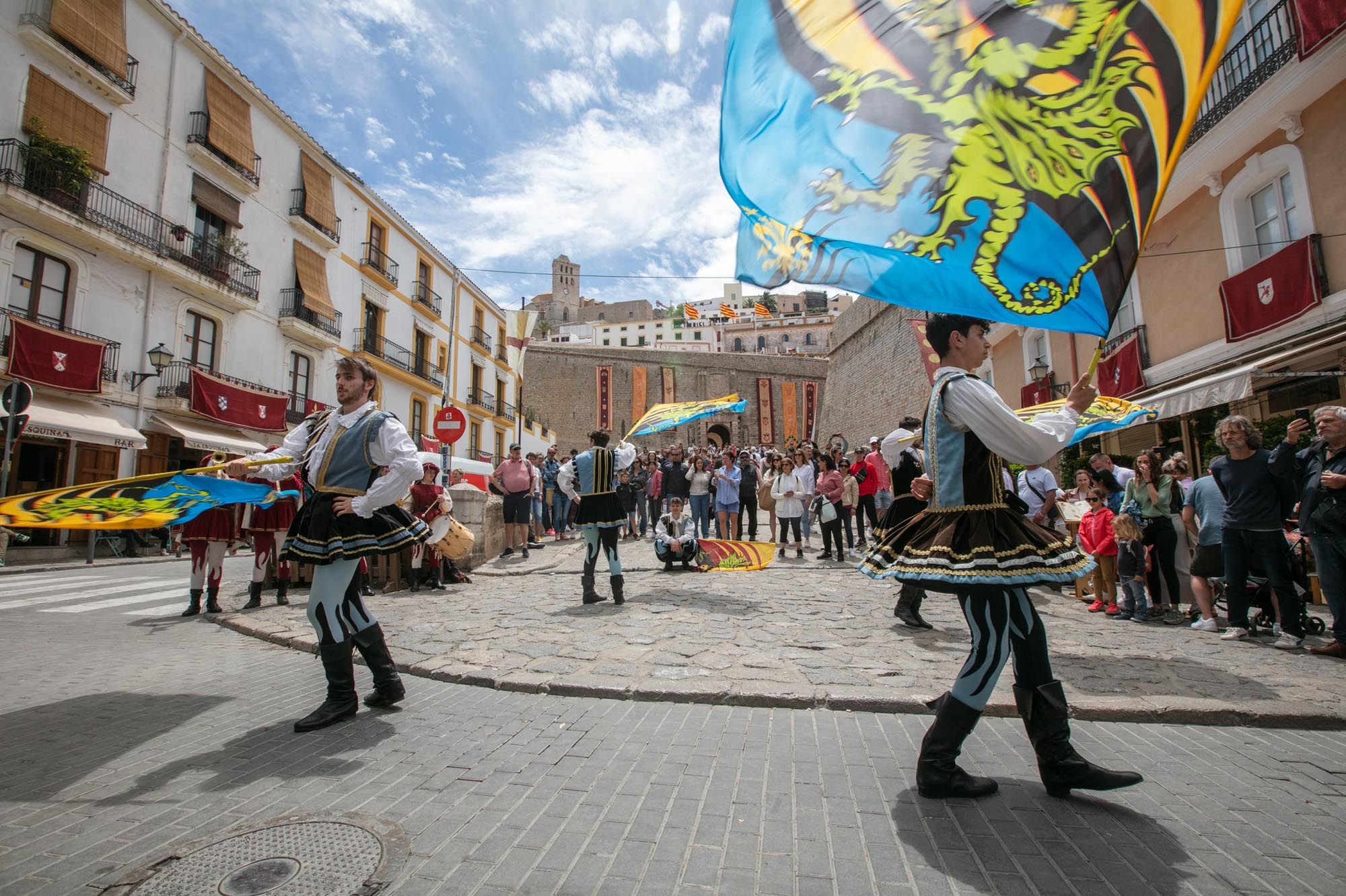 Imágenes de la Feria Medieval de Ibiza este sábado