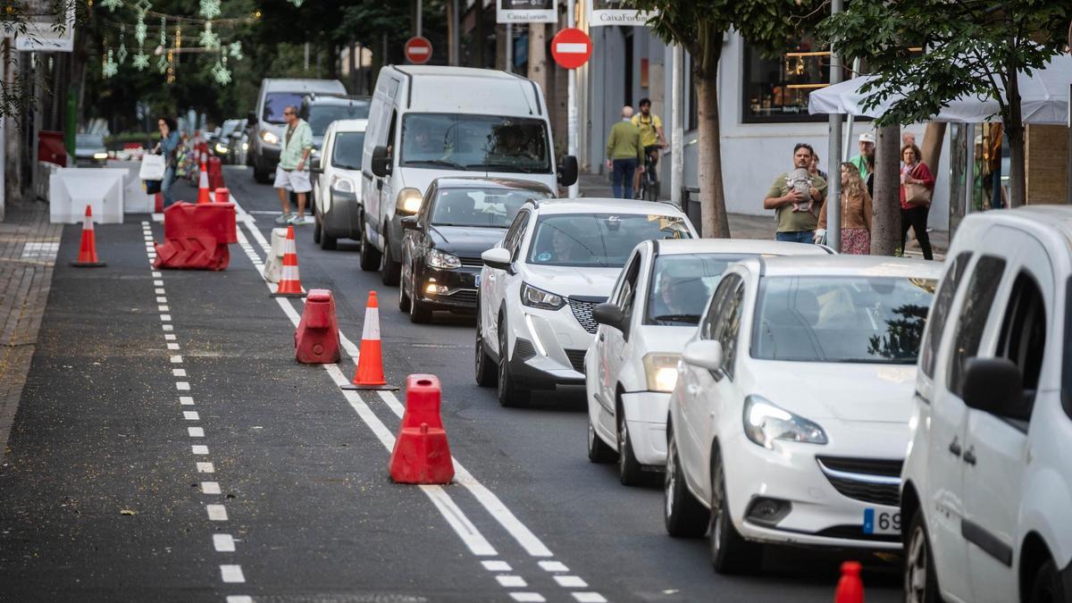 Obras para la implantación de la Red Ciclable en Santa Cruz de Tenerife.