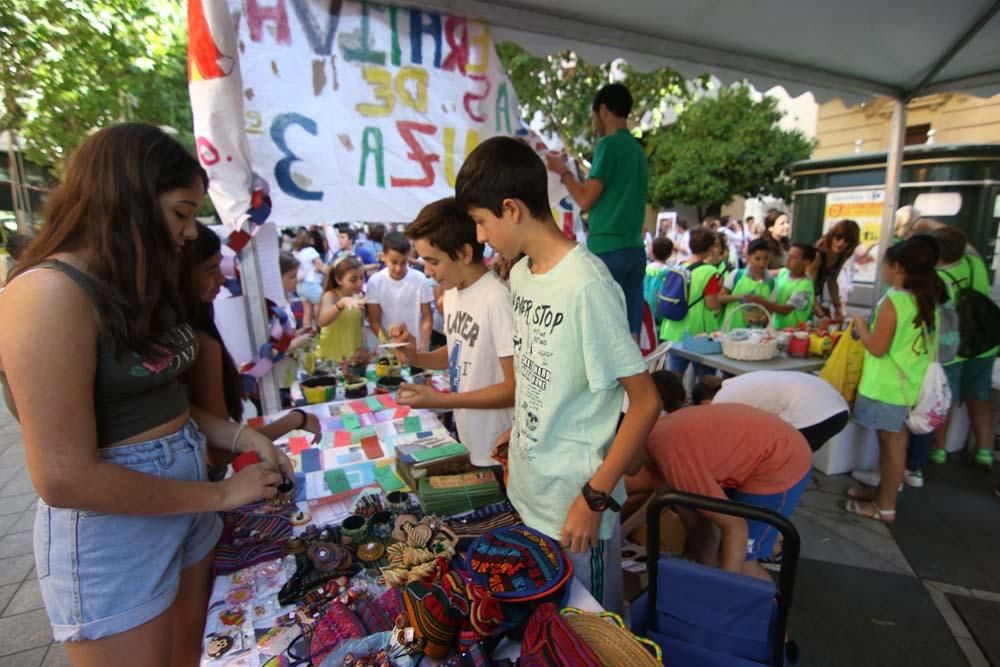 Los más jóvenes en la Feria del Emprendimiento