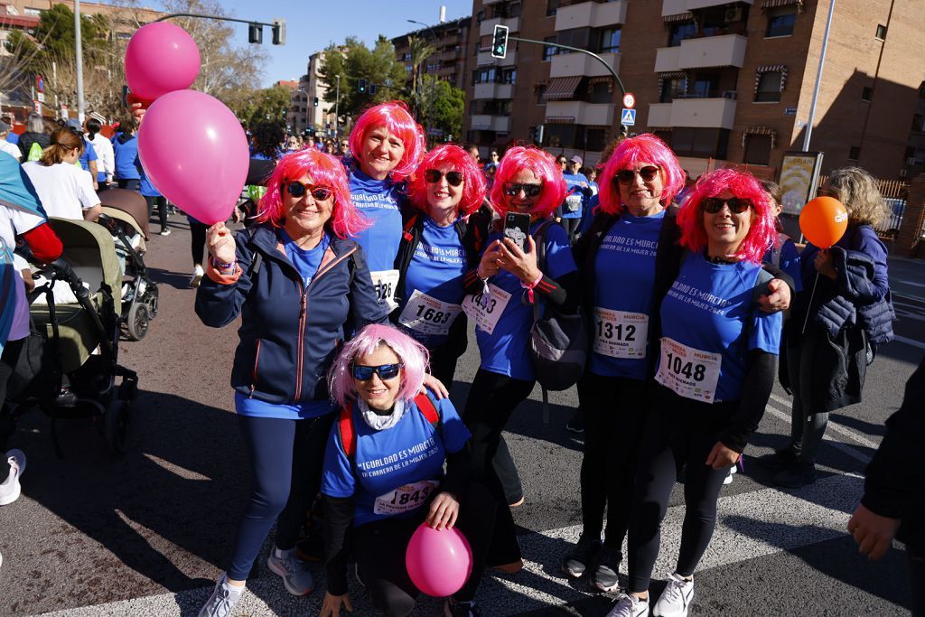 Imágenes del recorrido de la Carrera de la Mujer: avenida Pío Baroja y puente del Reina Sofía (II)