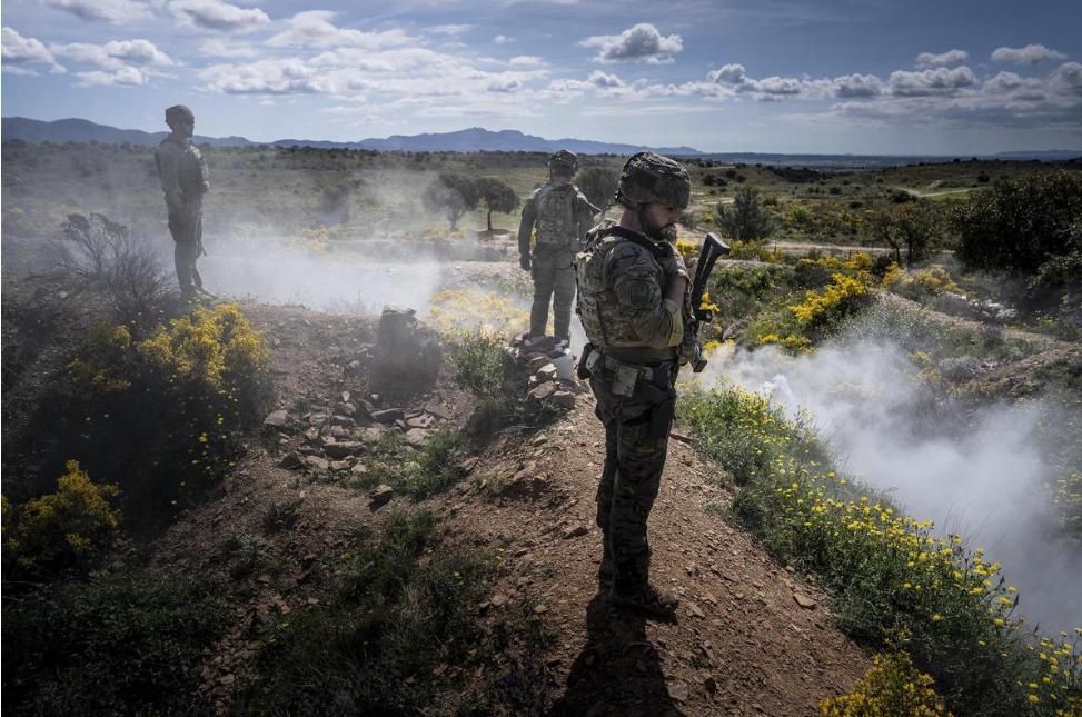 L’Exèrcit ensinistra en tàctiques de combat l’elit de la defensa ucraïnesa a Sant Climent Sescebes