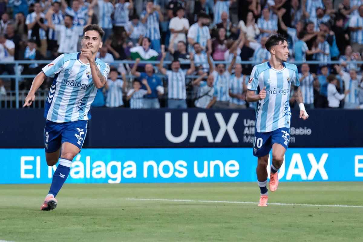 Málaga CF - Deportivo La Coruña en La Rosaleda