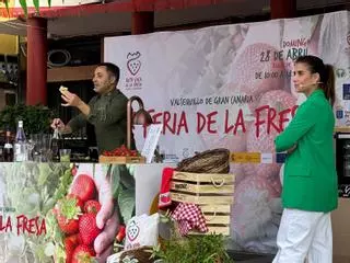Feria de la fresa en Valsequillo
