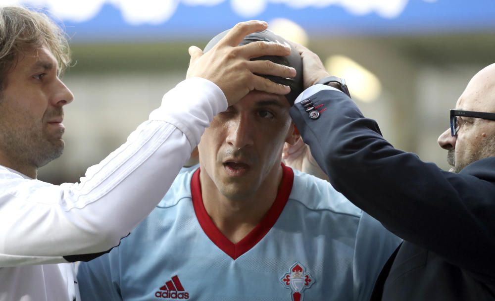 Las fotografías del partido entre el Celta y el Eibar.