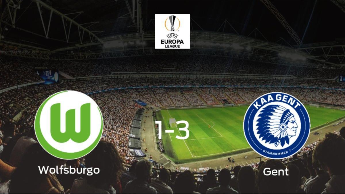 El Gent vence al Wolfsburgo en el Volkswagen Arena (1-3)