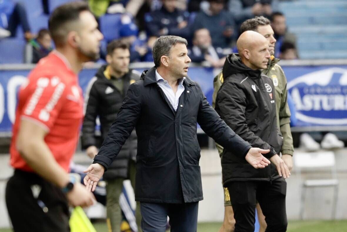 Así fue el partido entre el Real Oviedo y el Deportivo de La Coruña