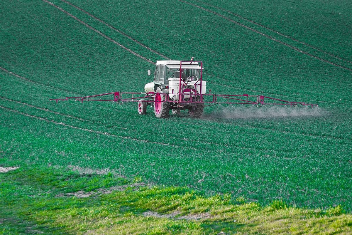 El uso de opesticidas es común en la agricultura convencional.