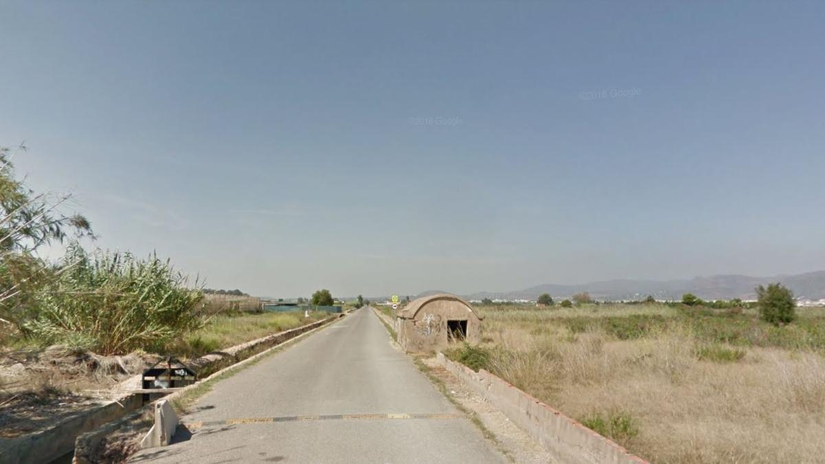 Zona de El Puig en la que ha aparecido el cadáver de un hombre.