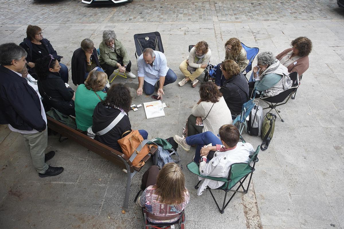 Desena jornada d’Urban Sketchers a Girona