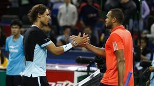 Nadal y Tsonga, en una imagen de archivo