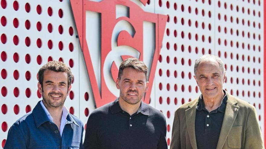 Larcamón se emociona con El Molinón y llega con ambición al Sporting: "Vengo a entregarme por completo, ojalá..."