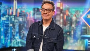 Ángel Llácer en El Hormiguero.