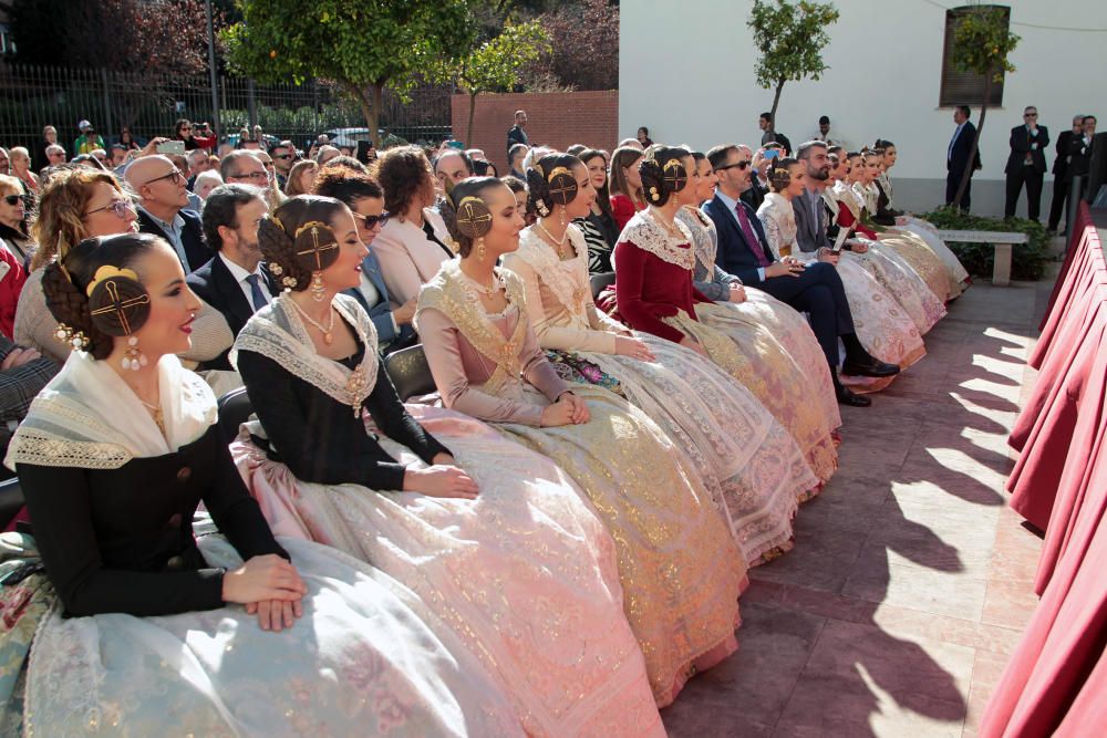 Mini-mascletà conmemorativa de la declaración de las Fallas como Patrimonio de la Humanidad