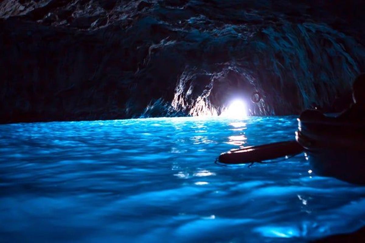Blue Grotto de Capri.
