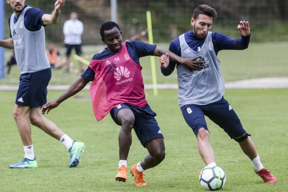 Entrenamiento del Real Oviedo