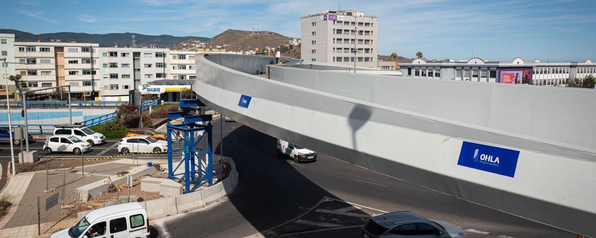 La gran pasarela de Anchieta, entre «las más innovadoras de Europa»