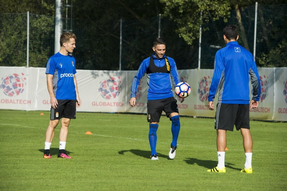 Entrenamiento del Real Oviedo