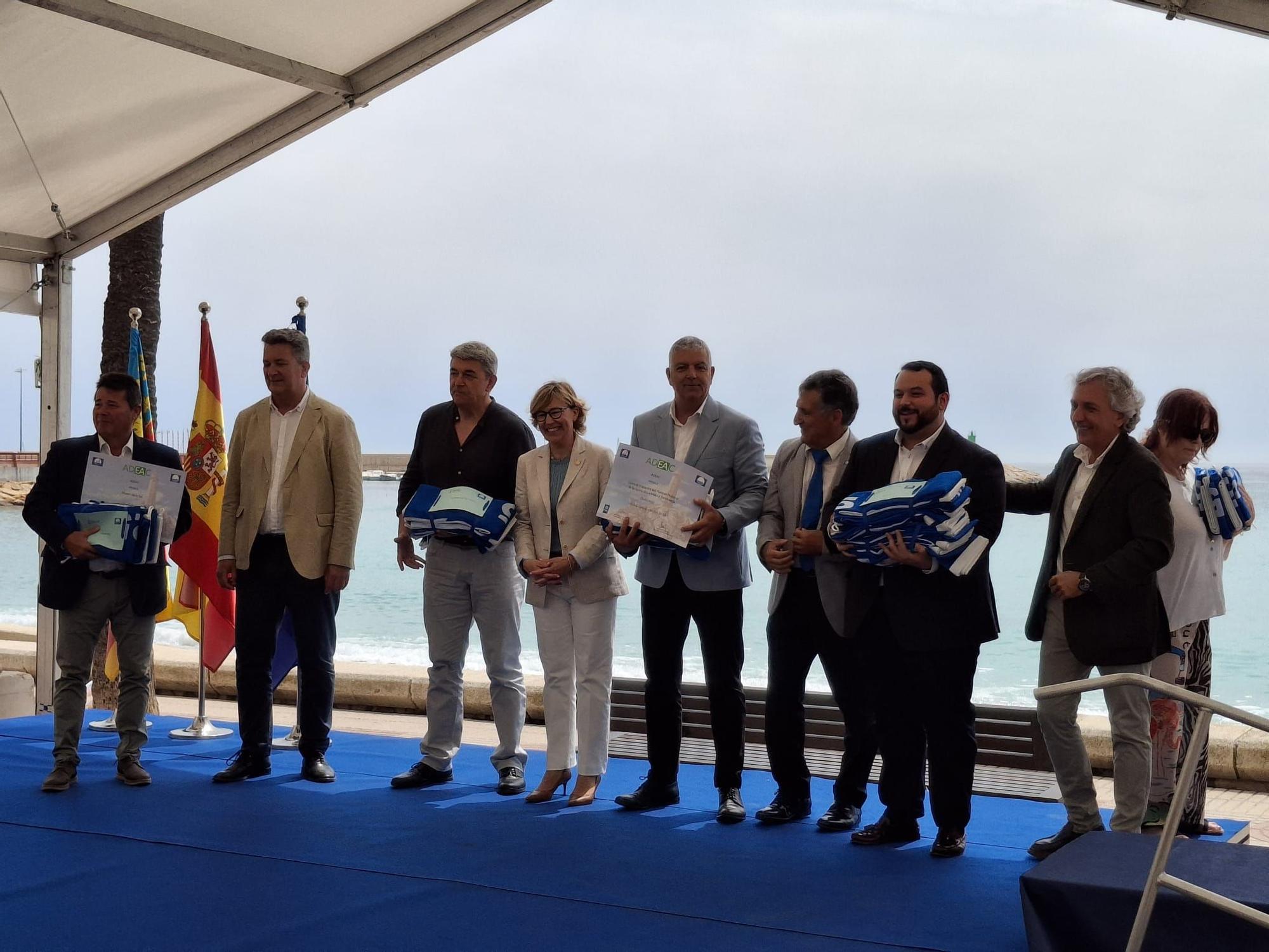 Xàbia, escenario de bandera: así ha sido la entrega de las 164 banderas azules (imágenes)