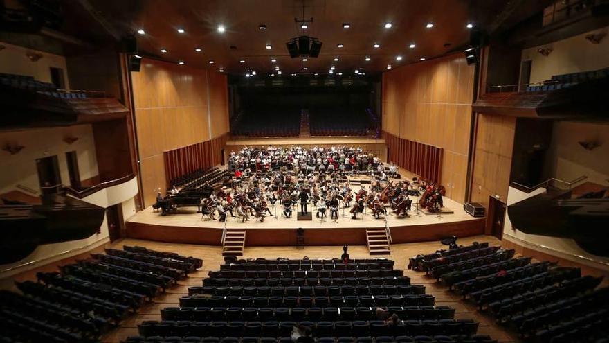 Sala principal del Auditorio Príncipe Felipe.