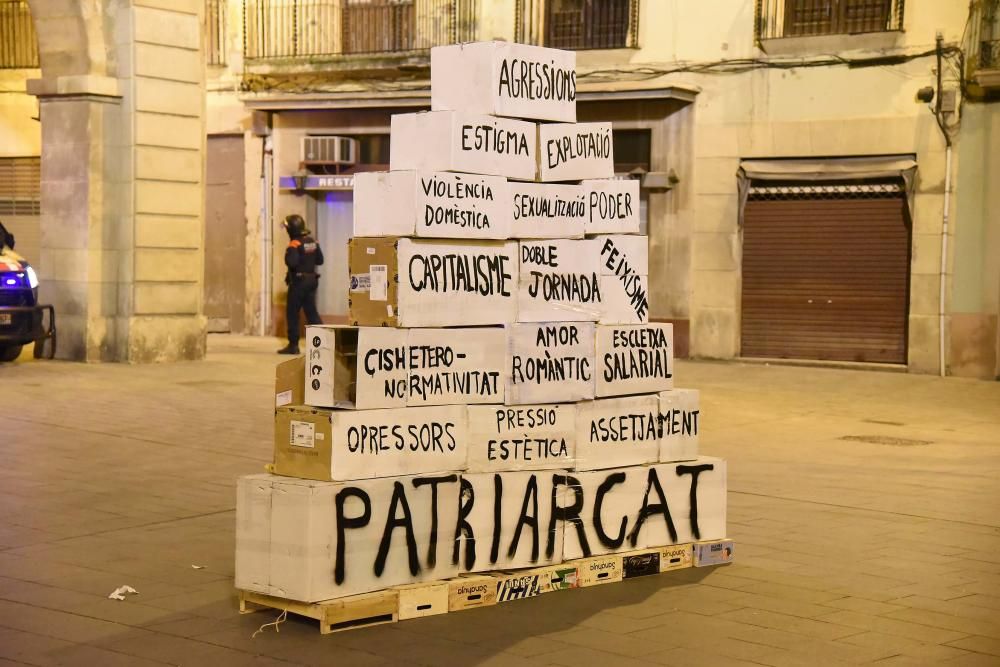 Manifestació feminista a Manresa