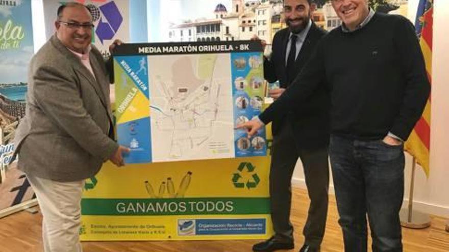 La «Media Maratón» tendrá puntos limpios para reciclar los 15.000 envases que generará