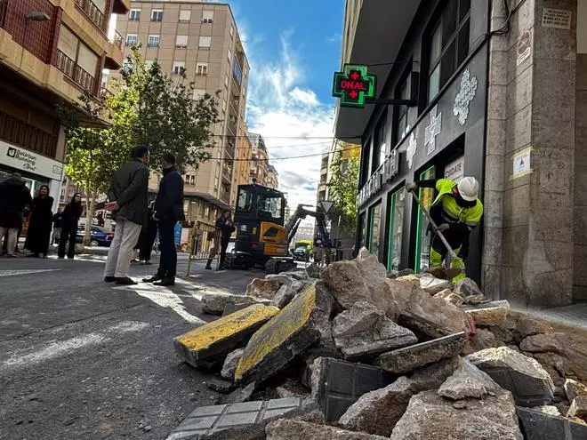 Elche impulsa la reforma integral de Ruperto Chapí con nuevas aceras, iluminación, firme y arbolado