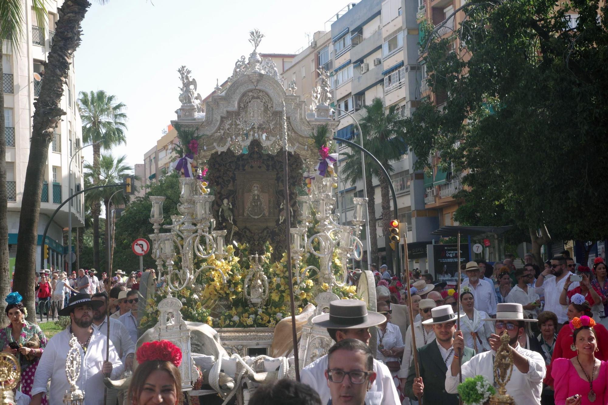 Este sábado inicia su camino a Huelva la Real Hermandad del Rocío de Málaga