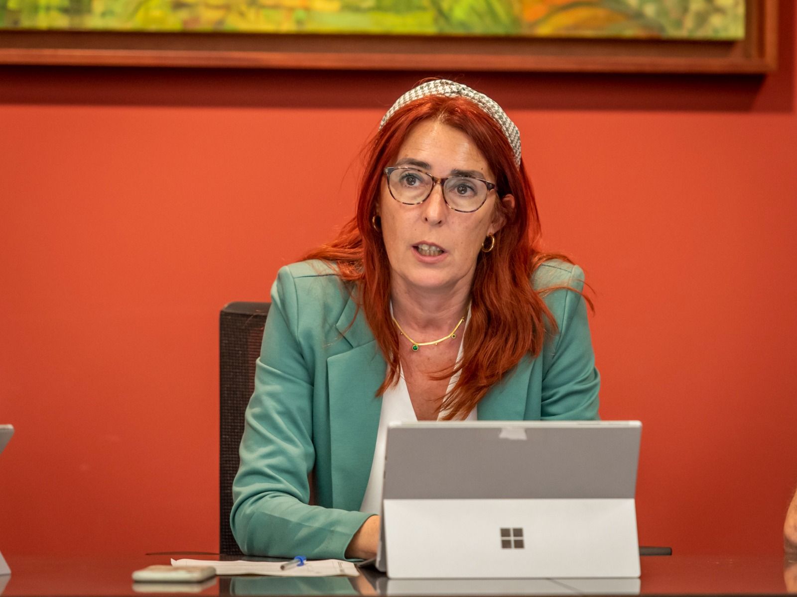 Sònia Martínez, alcaldessa de la Jonquera, s’acomiada del plenari després de 12 anys de govern