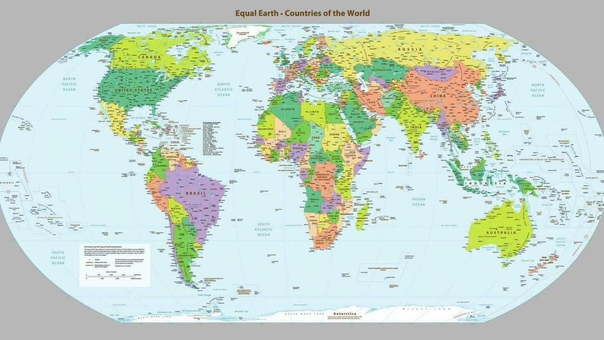 NUEVO MAPAMUNDI | La ONU cambia el mapa del mundo por este otro: España aparece más grande