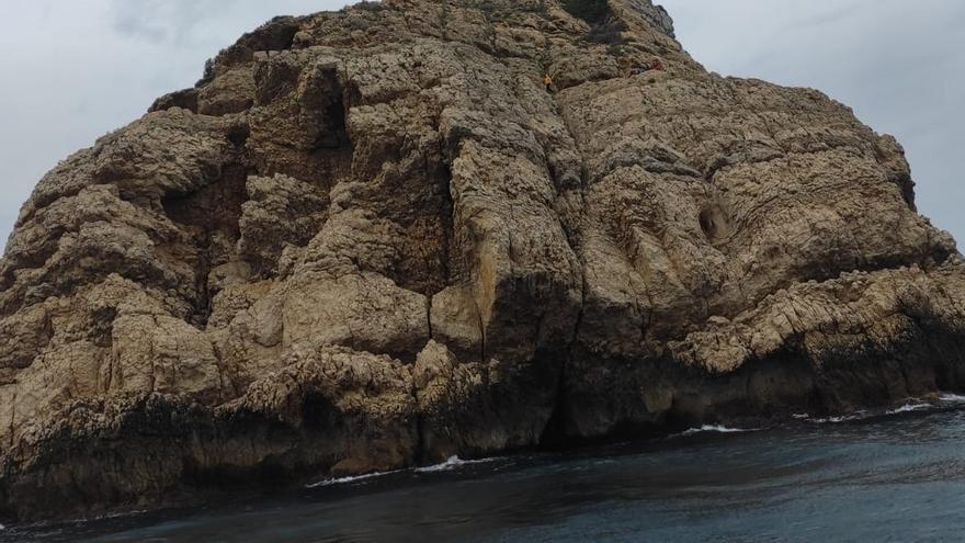 La pesquera de la Mona donde el pescador se ha accidentado