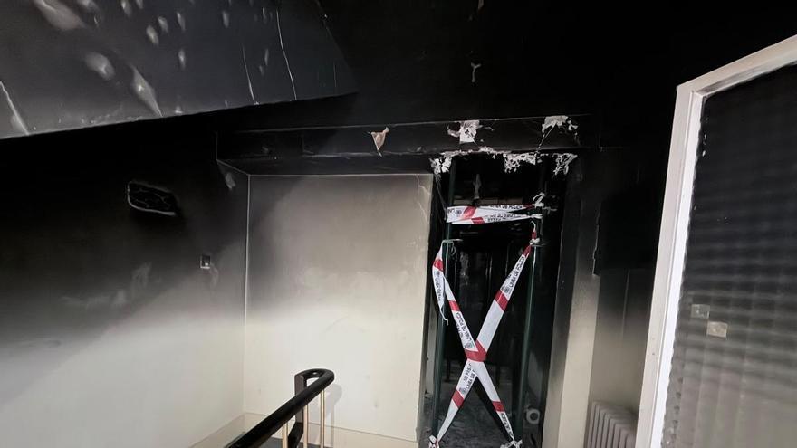 La Fiscalía pide prisión sin fianza para el detenido por el incendio de Valentín Masip: existe un riesgo de fuga